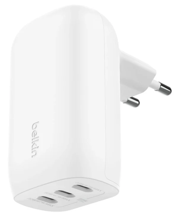 Belkin Φορτιστής Χωρίς Καλώδιο 67W Power Delivery Λευκός (Boost Charge) WCC002VFWH