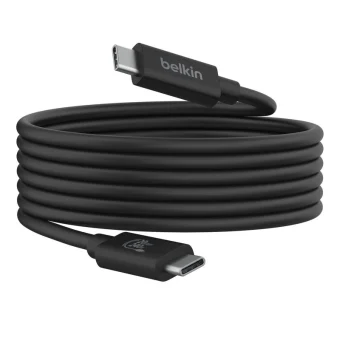 Belkin USB 2.0 Cable USB-C male - USB-C 240W PD Μαύρο 2m INZ004bt2MBK INZ004BT2MBK