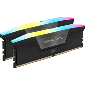 Corsair Vengeance RGB DDR5 96GB RAM με 2x48GB Modules και Ταχύτητα 7200 για Desktop CMH96GX5M2B7200C40