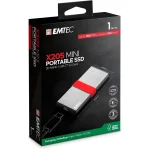 Emtec X205 Mini USB-C Εξωτερικός SSD 1TB 2.5" Γκρι ECSSD1TX205 - Image 3