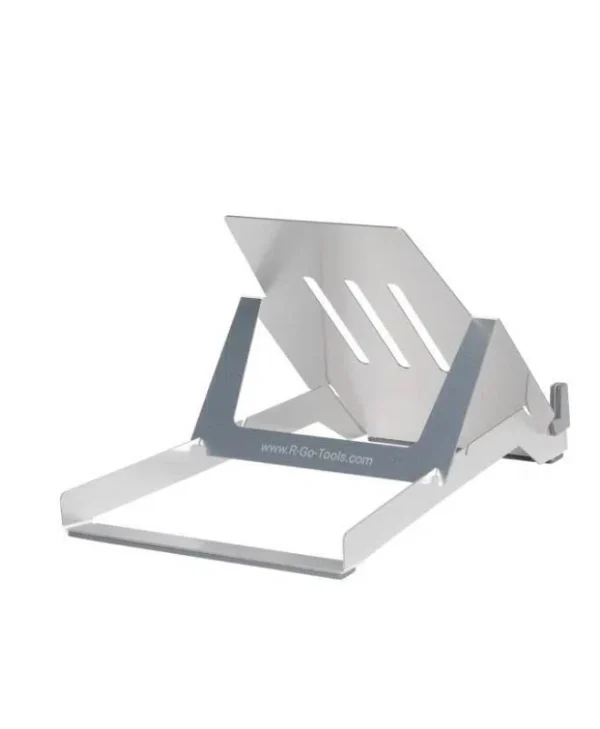 R-Go Tools R-Go Riser Basic Βάση Στήριξης για Laptop Ασημί RGORIBASI