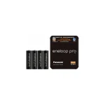 Panasonic Eneloop Pro With Battery Case Επαναφορτιζόμενες Μπαταρίες AA Ni-MH 2500mAh 1.2V 4τμχ BK-3HCDE/4CP+CASE - Image 2