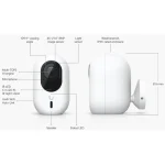 Ubiquiti G6 IP Κάμερα Παρακολούθησης Wi-Fi 4K Αδιάβροχη με Αμφίδρομη Επικοινωνία UVC-G6-INS-W - Image 4