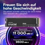 Crucial P510 SSD 1TB τύπου M.2 με σύνδεση PCI Express 5.0 (PS5 Compatible) CT1000P510SSD8 - Image 6