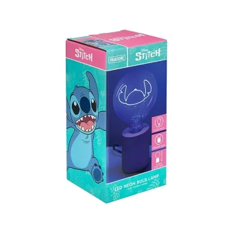 PCMerch Παιδικό Διακοσμητικό Φωτιστικό Neon Bulb Stitch Διάφανο 18x13x18εκ. PP14064LSEU