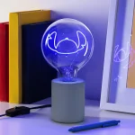 PCMerch Παιδικό Διακοσμητικό Φωτιστικό Neon Bulb Stitch Διάφανο 18x13x18εκ. PP14064LSEU - Image 4