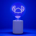 PCMerch Παιδικό Διακοσμητικό Φωτιστικό Neon Bulb Stitch Διάφανο 18x13x18εκ. PP14064LSEU - Image 8