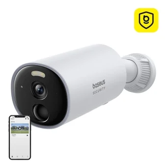 Baseus B1 IP Κάμερα Παρακολούθησης Wi-Fi Full HD+ 4MP Αδιάβροχη με Αμφίδρομη Επικοινωνία S0SV002130