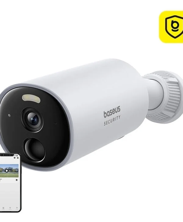 Baseus B1 IP Κάμερα Παρακολούθησης Wi-Fi Full HD+ 4MP Αδιάβροχη με Αμφίδρομη Επικοινωνία S0SV002130