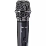 Lenco Μικρόφωνο Karaoke Ασύρματο MCW-020BK Set of 2 MCW-020BK Μαύρο - Image 4