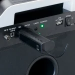 Lenco Μικρόφωνο Karaoke Ασύρματο MCW-020BK Set of 2 MCW-020BK Μαύρο - Image 7