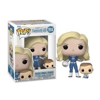 Funko Pop! Marvel: Marvel - The Fantastic Four: First Steps - Invisible Woman & Franklin 1514 83583