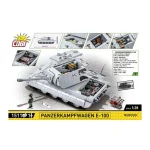Cobi Τουβλάκια Panzerkampfwagen E-100 για 7+ Ετών 1511τμχ COBI-2572 - Image 4