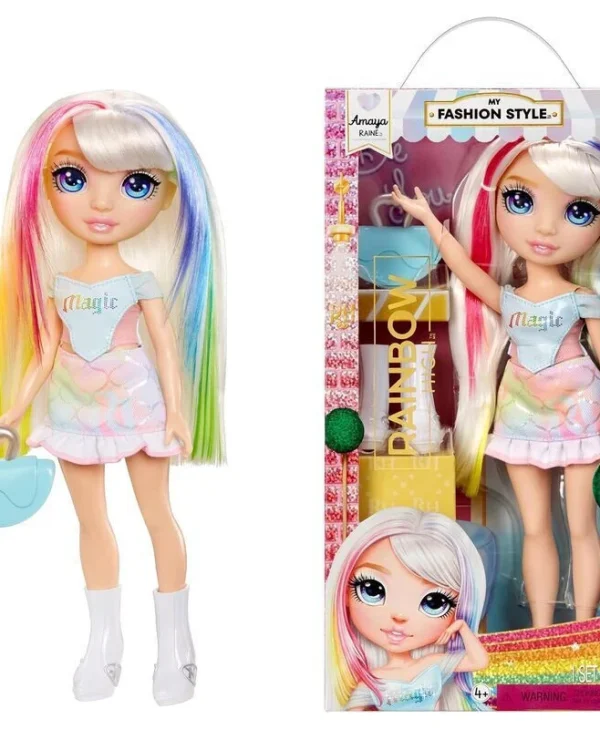 MGA Entertainment Fashion Style Amaya Κούκλα Rainbow High για 4+ Ετών 28εκ. (Διάφορα Σχέδια) 1τμχ 547532-EUC