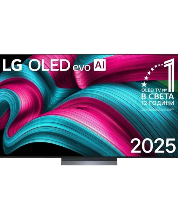LG Smart Τηλεόραση 65" 4K UHD OLED Evo AI C5 HDR (2025) OLED65C51LA OLED65C51LA.AEU