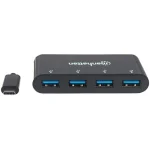 Manhattan IADAP USB31-HUB4 Hub 4 Θυρών USB 3.0 με σύνδεση USB-C 3325470 - Image 4