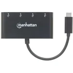 Manhattan IADAP USB31-HUB4 Hub 4 Θυρών USB 3.0 με σύνδεση USB-C 3325470 - Image 5