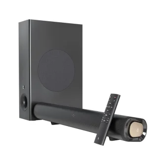 Creative Stage Pro Soundbar 2.1 Bluetooth και HDMI 160W με Ασύρματο Subwoofer και Τηλεχειριστήριο Μαύρο 51MF8495AA000