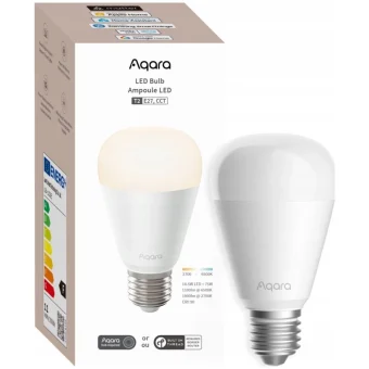 Aqara Smart Λάμπα Lbl02e LED 10.5W για Ντουί E27 και Σχήμα T2 Ρυθμιζόμενο Λευκό LB-L02E