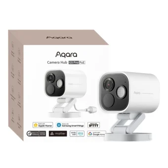 Aqara HUBG5PRO-W-POE IP Κάμερα Παρακολούθησης Full HD+ 4MP Αδιάβροχη με Φακό 4.2mm CH-C03DW