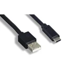 Poly USB 2.0 Cable USB-C male - USB-A Μαύρο 5m 875H6AA - Image 2