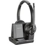 Poly Savi 8200 UC Ασύρματα On Ear Multimedia Ακουστικά με μικρόφωνο και σύνδεση Bluetooth 8D3F5AA#ABB