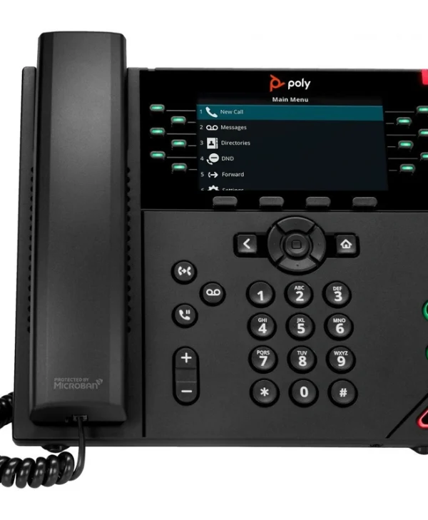 Poly Vvx 450 Ενσύρματο Τηλέφωνο IP Μαύρο 8B1L7AA#AC3