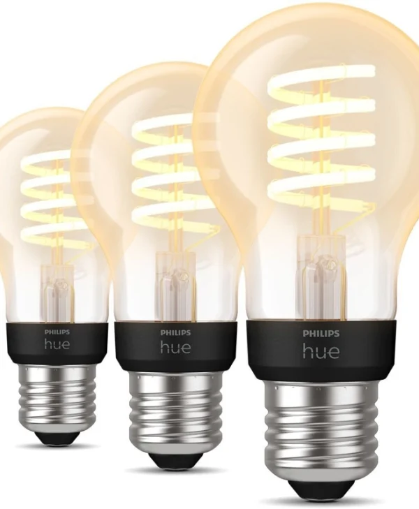 Philips Smart Λάμπες LED 7W για Ντουί E27 και Σχήμα A60 Ρυθμιζόμενο Λευκό 550lm 3τμχ 929002477504