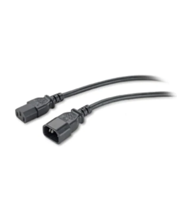 APC IEC C13 - IEC C14 Cable 2.5m Μαύρο AP9870