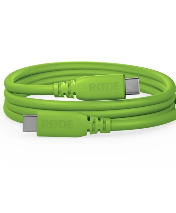 Rode USB 2.0 Cable USB-C male - USB-C 60W PD Πράσινο 2m SC27-G
