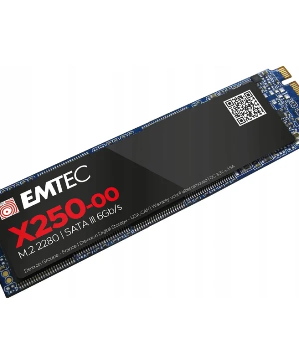 Emtec X250 SSD 2TB τύπου M.2 με σύνδεση SATA III ECSSD2TX250