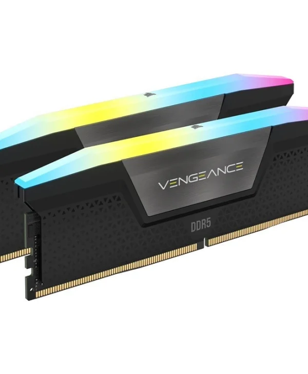 Corsair Vengeance RGB DDR5 96GB RAM με 2x48GB Modules και Ταχύτητα 6800 για Desktop CMH96GX5M2B6800C34
