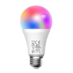 Meross Smart Λάμπα LED 9W για Ντουί E27 και Σχήμα A19 RGB 810lm Dimmable MSL120-EU - Image 2