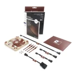 Noctua NF-A14x25 G2 PWM Sx2-PP Case Fan 140mm (1500rpm / 91.5cfm) Χωρίς Led Φωτισμό και Σύνδεση 4-Pin 2τμχ Καφέ - Image 4