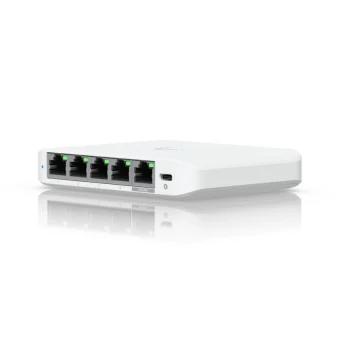 Ubiquiti Flex Mini 2.5G Managed L2 PoE+ Switch με 4 Θύρες Ethernet USW-FLEX-2.5G-5