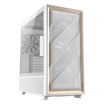 Antec Flux Gaming Midi Tower Κουτί Υπολογιστή με Πλαϊνό Παράθυρο Λευκό 0-761345-10134-9
