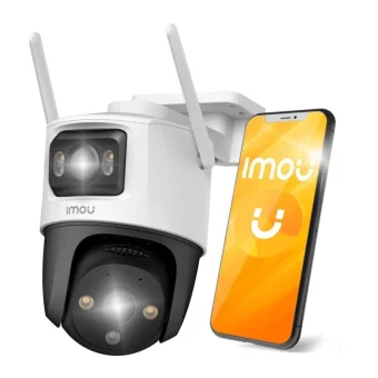 Imou Cruiser Dual IP Dual Κάμερα Παρακολούθησης Wi-Fi 3+3MP Αδιάβροχη με Αμφίδρομη Επικοινωνία και Φακό 3.6mm Cruiser Dual 6MP