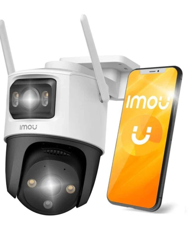 Imou Cruiser Dual IP Dual Κάμερα Παρακολούθησης Wi-Fi 3+3MP Αδιάβροχη με Αμφίδρομη Επικοινωνία και Φακό 3.6mm Cruiser Dual 6MP