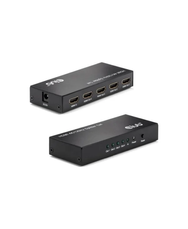 Club-3d Video Splitter Csv-1385 4:1 Hdmi 4k 120hz Black CSV-1385
