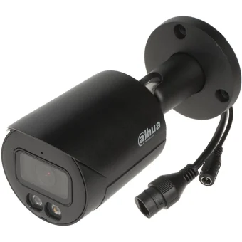 Dahua Ipchfw2849ssil0280bblack IP Κάμερα Παρακολούθησης 4K Αδιάβροχη με Φακό 2.8mm IPC-HFW2849S-S-IL-0280B-BLACK