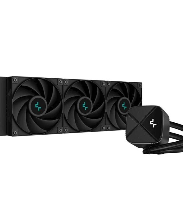 Deepcool LS720 Zero Dark Υδρόψυξη AIO CPU με 3 Ανεμιστήρες 120mm R-LS720-BKNNMM-G-1
