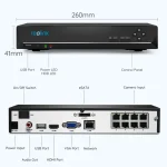 Reolink NVS8 Καταγραφικό NVR 8 Καναλιών - Image 10