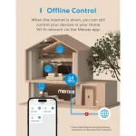 Meross Smart Switch 1 Καναλιού Wi-Fi (με Ουδέτερο) MSS550XHK-EU-TOUCH - Image 3