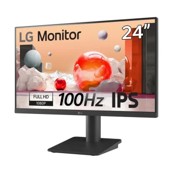 LG 24MS550 IPS Monitor 23.8" FHD 1920x1080 με Χρόνο Απόκρισης 5ms GTG 24MS550-B