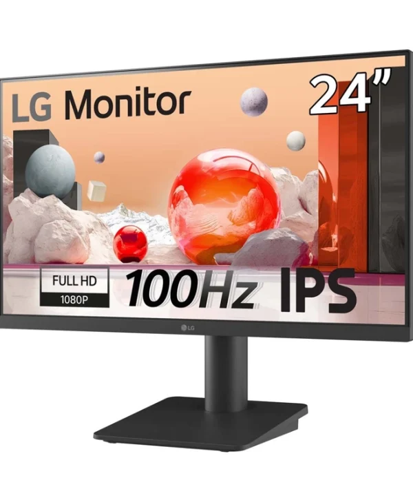 LG 24MS550 IPS Monitor 23.8" FHD 1920x1080 με Χρόνο Απόκρισης 5ms GTG 24MS550-B