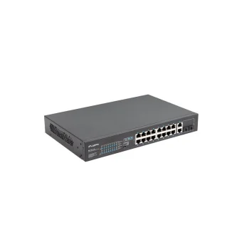 Lanberg RSFE-24P-2C-250 Unmanaged L2 PoE Switch με 24 Θύρες Ethernet