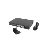Lanberg RSFE-24P-2C-250 Unmanaged L2 PoE Switch με 24 Θύρες Ethernet - Image 2