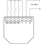 Shelly I4 Gen 3 Smart Switch 4 Καναλιών Wi-Fi, Bluetooth & RF 16A Shelly_i4_Gen3 - Image 7