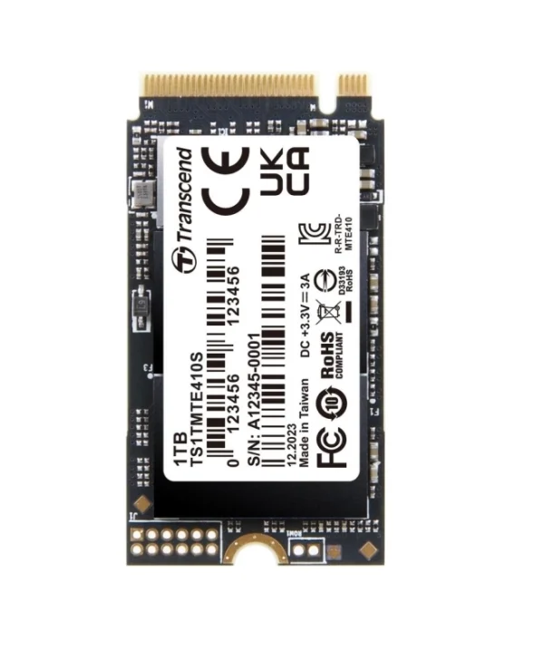Transcend SSD 1TB τύπου M.2 με σύνδεση PCI Express 4.0 TS1TMTE410S Bulk