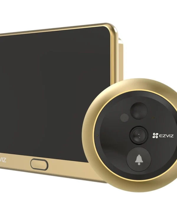 Ezviz Cs-dp2c Κουδούνι Πόρτας Wi-Fi Χρυσό 318500200